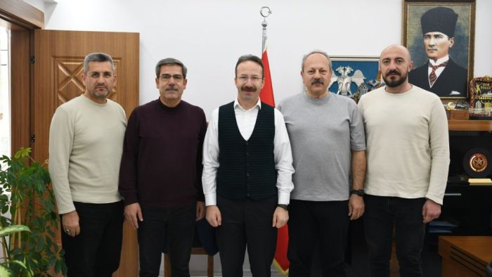 Selçuklu Belediyespor'dan Kaymakam Yamlı'yı ziyaret
